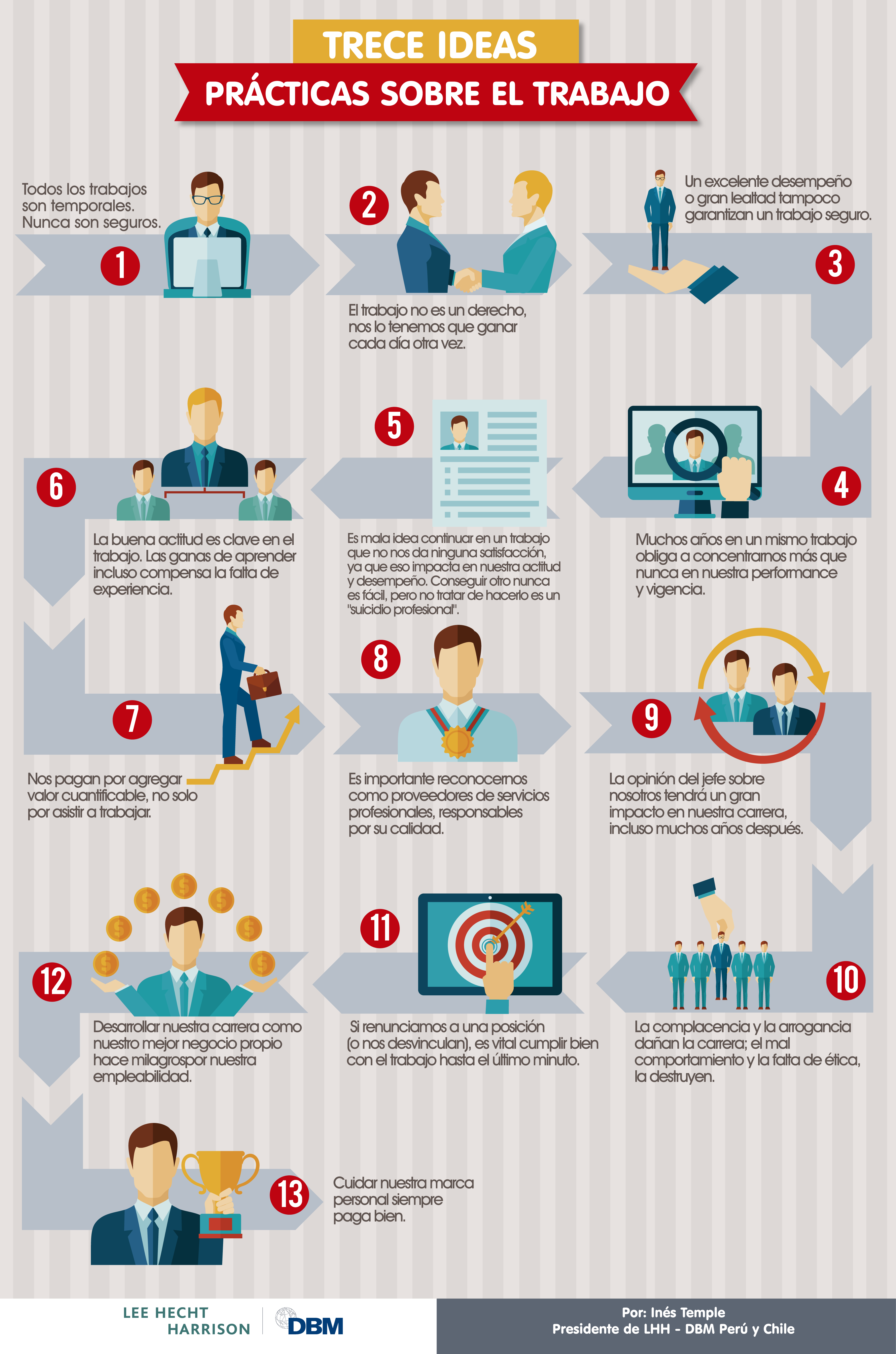 13 ideas prácticas sobre el trabajo