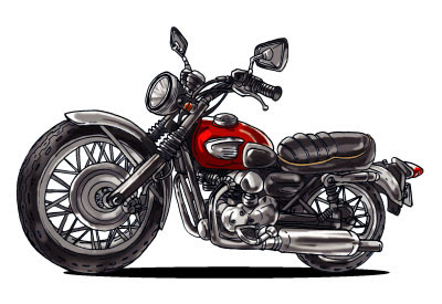 バイクイラスト Ark Design