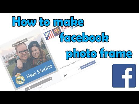 Facebook Photo Frame එකක් හදන හැටි මෙන්න