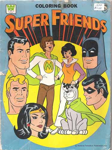 Superfriends Colouring Book