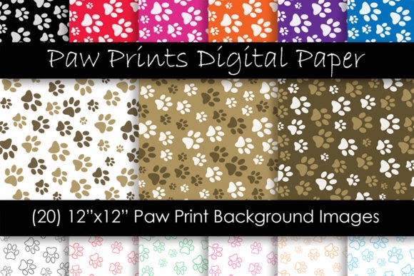 Quotes Paw Print Patterns Pattern by GJSArt use them with your Cricut machine to make some adorable fall crafts! #svg #svgfile #freesvg #pumpkin #fall #cricut