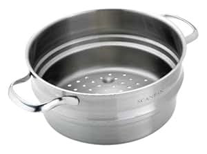 Amazon.com: Scanpan 8-inch Steamer Insert: Food Steamer: Kitchen & Dining