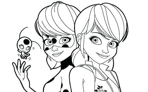 Miraculous Ladybug Coloring Pages at GetColorings.com ...
