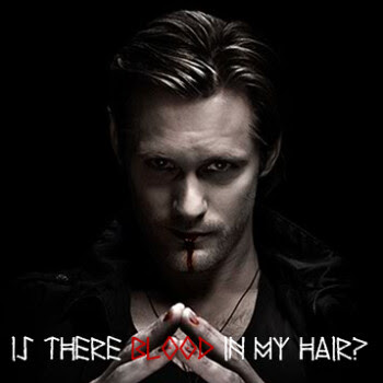 true blood eric northman short hair. Eric Northman Blood in Hair