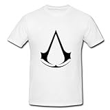 Spreadshirt, Assassin's Creed Logo, Men's Heavyweight T-Shirt, white, XL