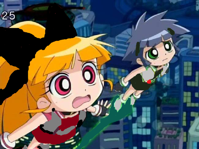 Dark Blossom And Dark Buttercup Powerpuff Girls Z Fan Art Fanpop