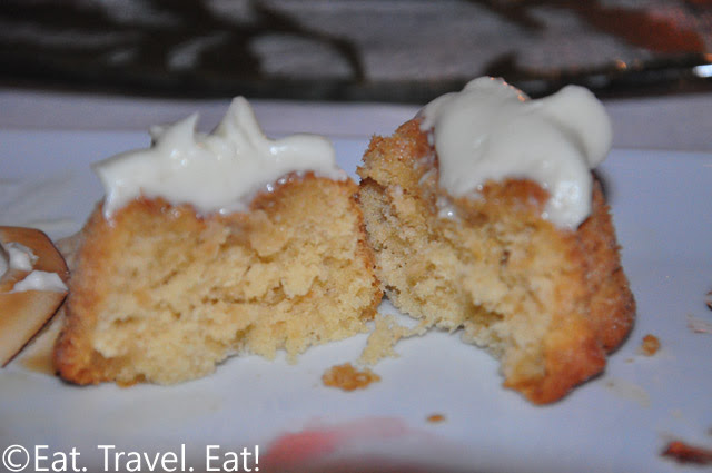 TOASTED COCONUT RUM CAKE Interior