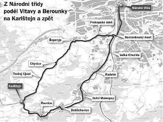 cyklostezka praha karlštejn mapa Cyklostezka Praha Karlštejn Mapa | adviseurmakelaar cyklostezka praha karlštejn mapa