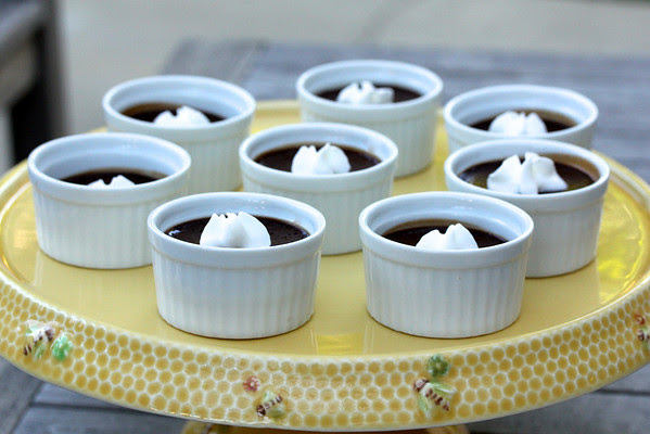 Mini Chocolate-Espresso Pots de Creme