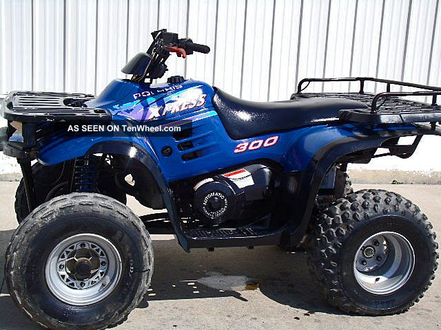 1996 Polaris Fantastic Family Machine Polaris Express 300 Auto