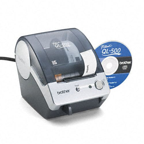 Brother BRTQL500 P-Touch QL-500 Electronic Label Maker