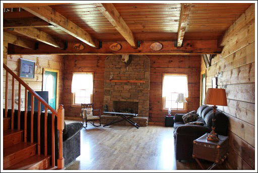 Log Home Decorating Ideas - Before and After Photos  Log Home Decorating Ideas â€“ A cabin makeover room by room