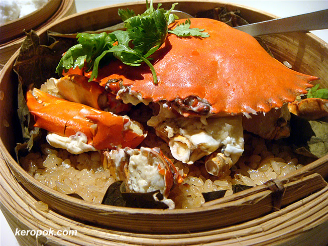 Crab with Glutinous Rice