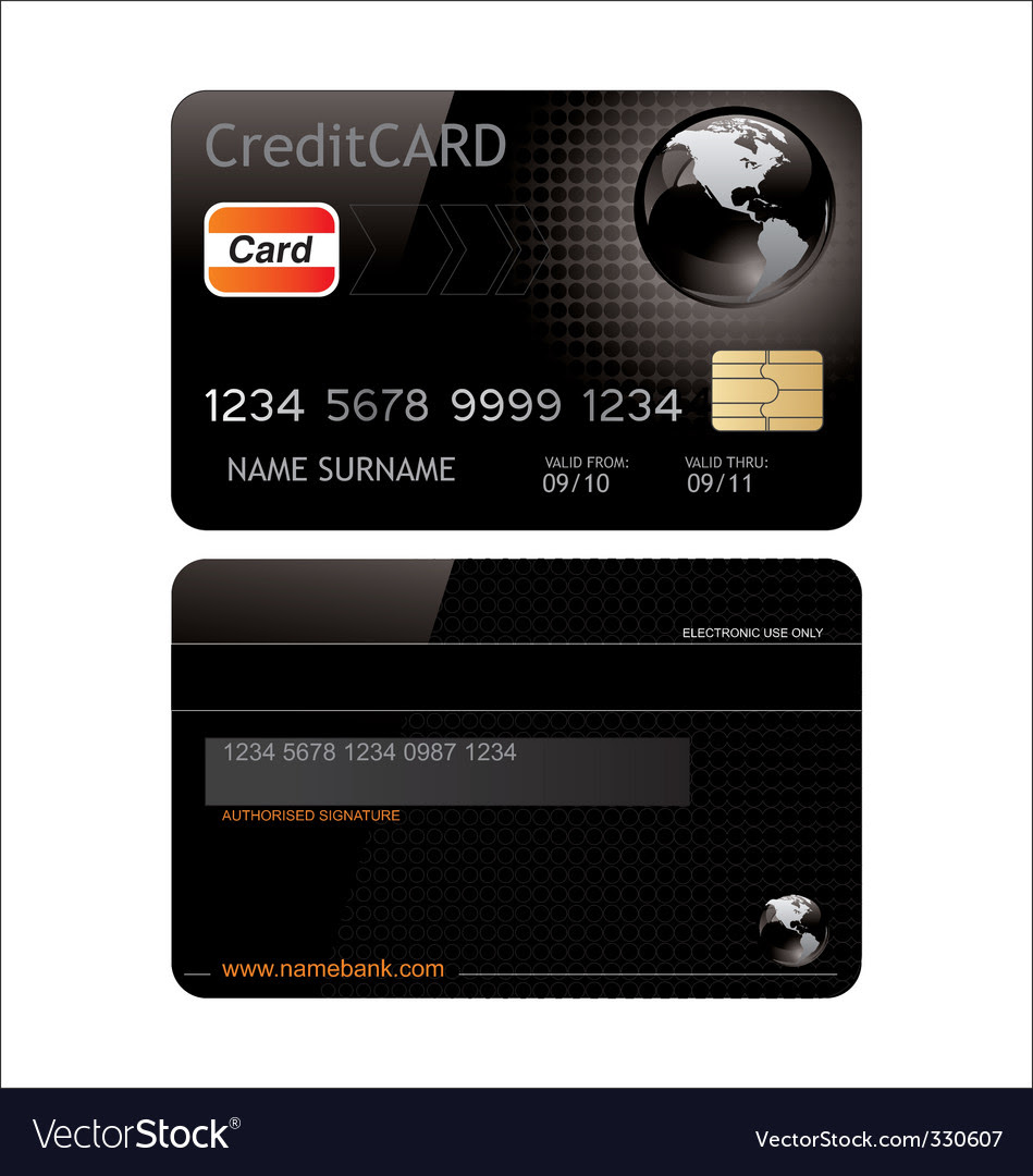 credit card icons vector. Credit Card Vector