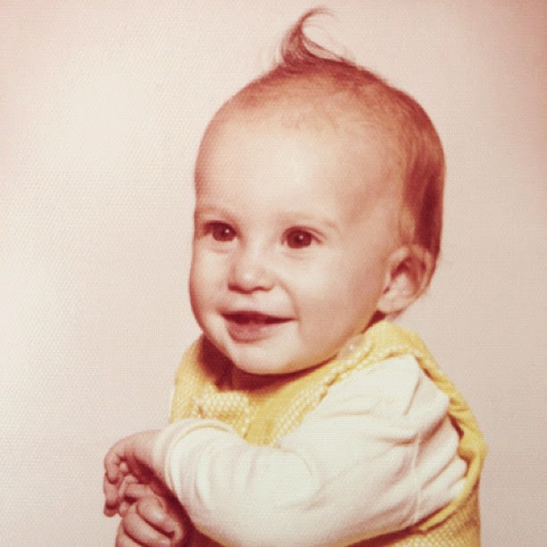 Tiny Me #1970s #selfportraits