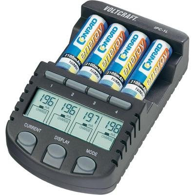  Chargeur daccus AA (R6) ou AAA (R03) Voltcraft IPC-1L-Chargeurs d'accus R3 et R6