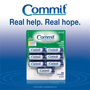 Commit Lozenges 2 mg - 7 Pop Pacs, 24 Lozenges Each - 168 Mint Flavor Lozenges