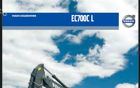Download AudioBook volvo ec700c l excavator service repair manual Printed Access Code PDF
