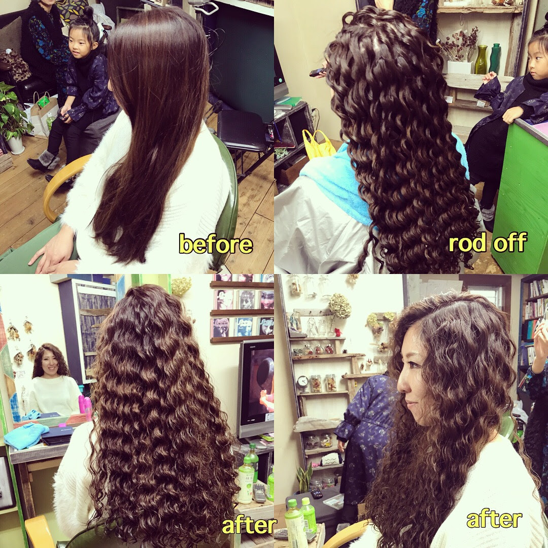 ロングなスパイラルパーマ Livicate Hair Design