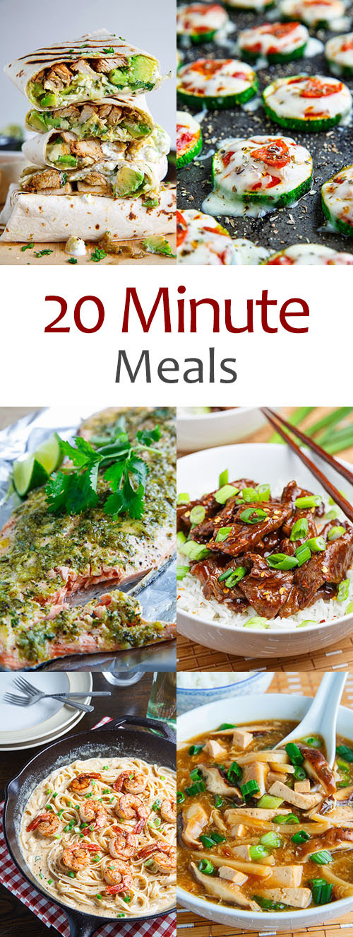 20 Minute Meals