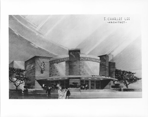 Disney Theatre concept drawing