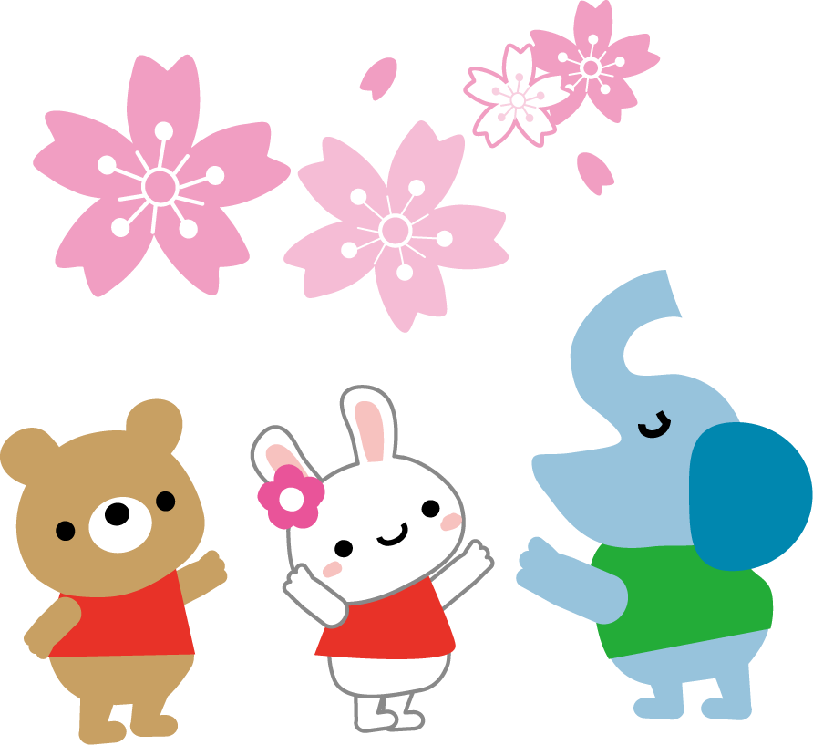 春 桜 お花見のイラスト 無料イラスト