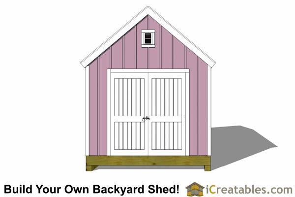  The steeper roof gives the Colonial shed its New England shed charm