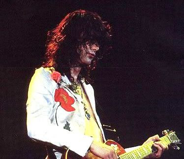 Jimmy Page Poppy Suit 1977