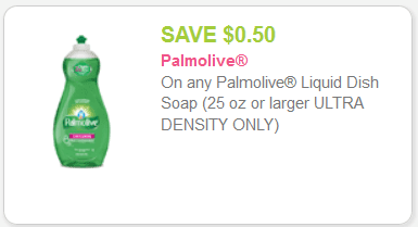 NEW Palmolive Dish Coupon = $1.49 with Kroger Mega Sale (Reg $2.79 ...