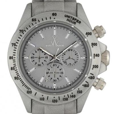 ToyWatch Fluo Pearly Chronograph Aluminium Plasteramic Strap Men's Watch FLP13AL