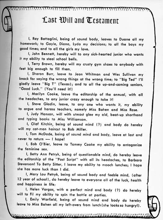 1958 Fledgling Yearbook - Seniors: Pages 9 to 24