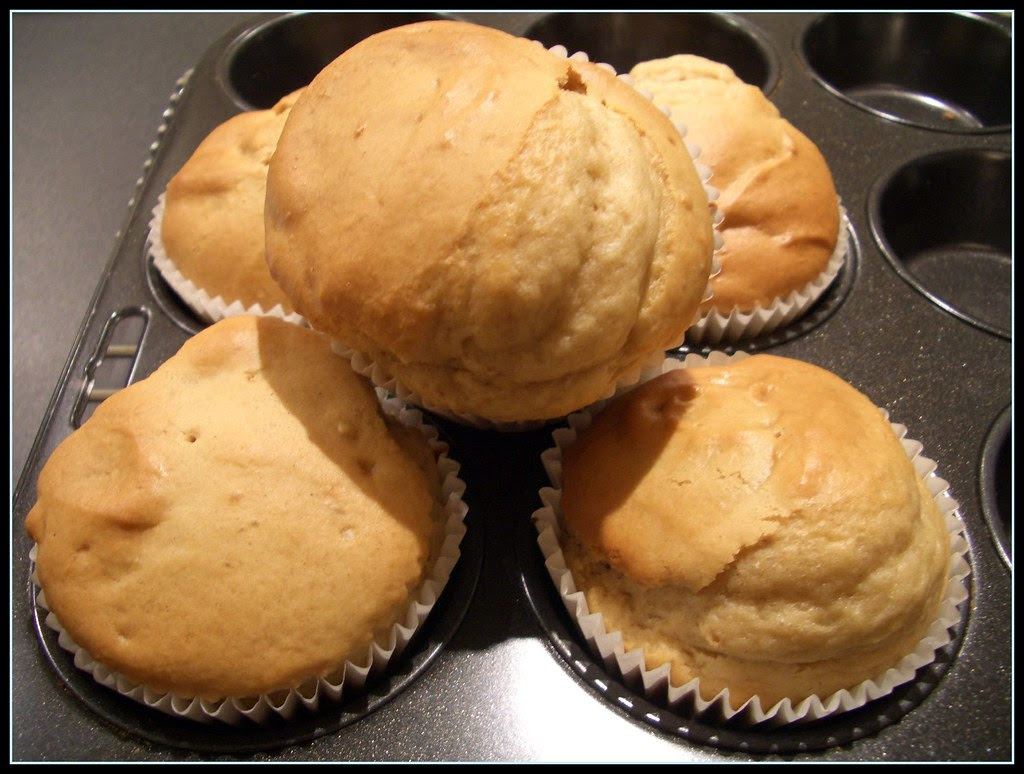My banana muffin - after :)