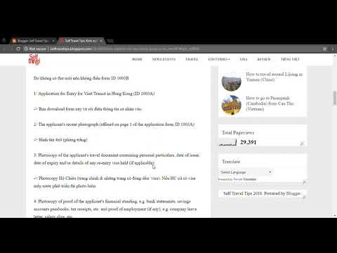 Kinh nghiệm xin visa Hong Kong tự túc, không thư mời mới nhất 2018