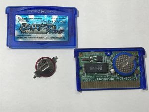 ゲームボーイアドバンス 時計機能の電池切れ問題をパワーアップさせて解決する方法 ファミコン伝道師レトロゲームマニア