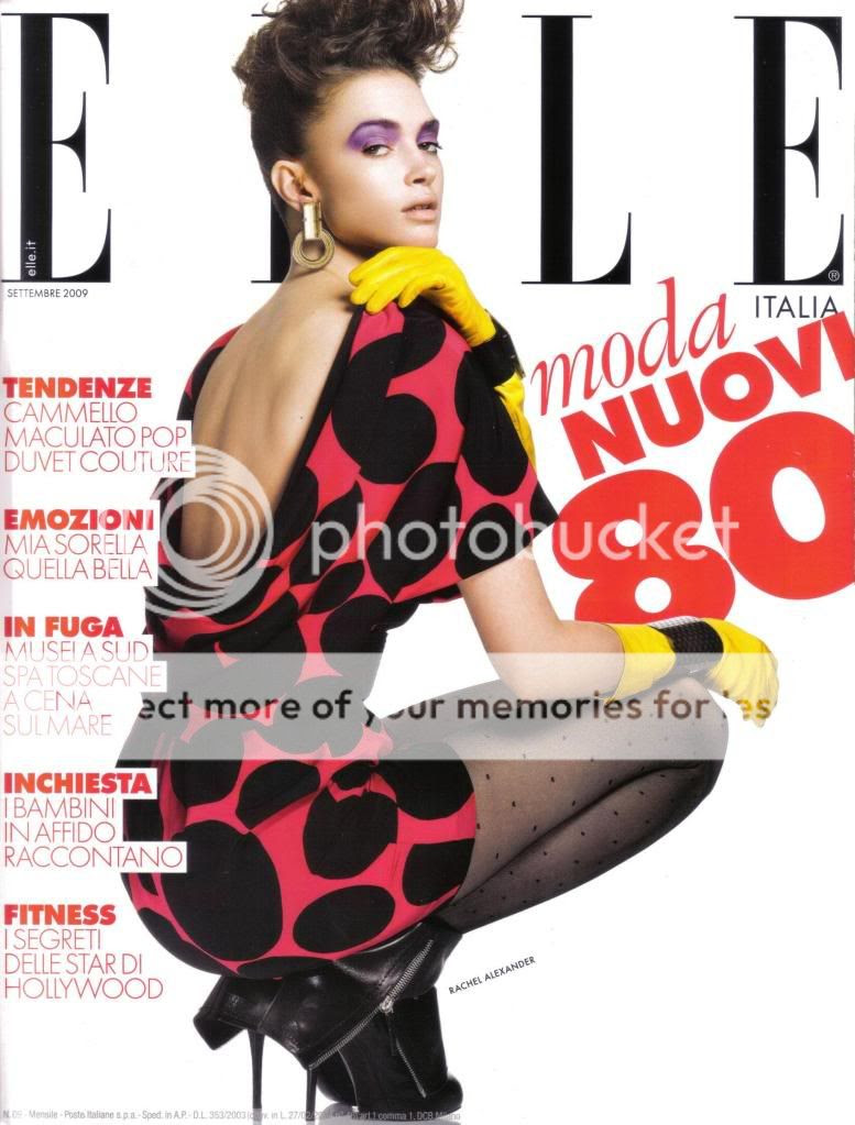 Rachel Alexander for Italian ELLE