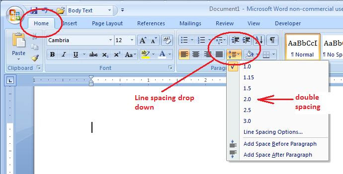 Tested Features Of Microsoft Word 03
