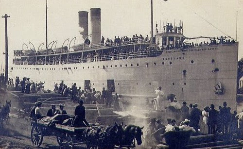 SS Eastland docked