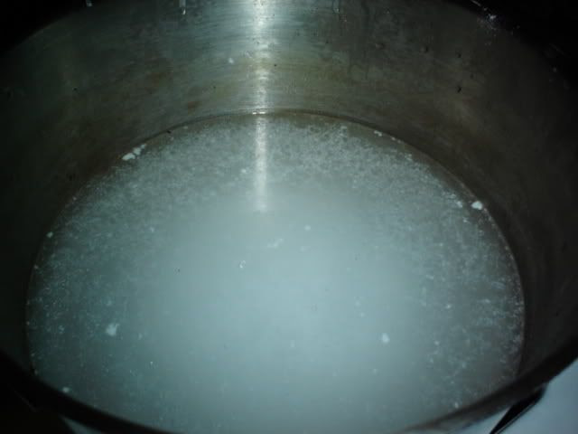 caustic bath