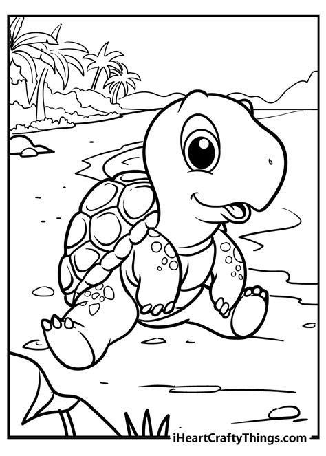  turtle coloring pages updated 2021