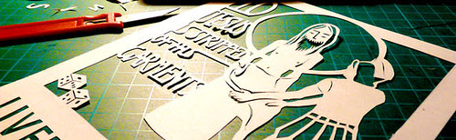 Paper Cutting - Stations of the King's Cross