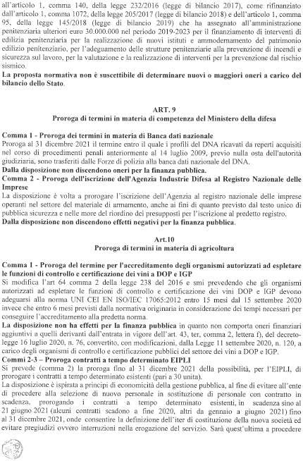 XVIII Legislatura - Testi allegati all'ordine del giorno