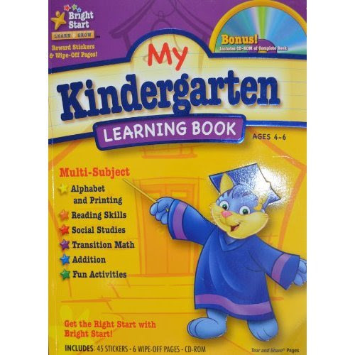 My Kindergarten Learning Book, by BRIGHT START LEARN AND GROW