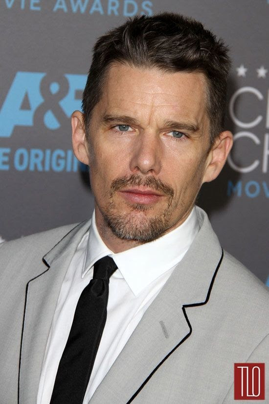 Ethan Hawke in Lanvin at the 2015 Critics' Choice Awards ...