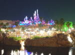 東京ディズニーシーの夜景