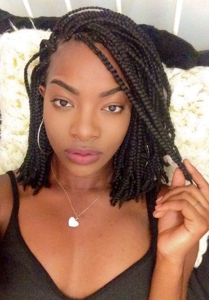Super hot black braided hairstyles to wear
