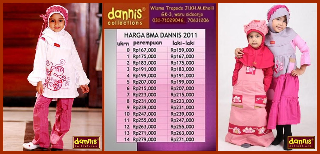 Daftar Harga Baju Muslim Dannis Paling Update Barang Baru
