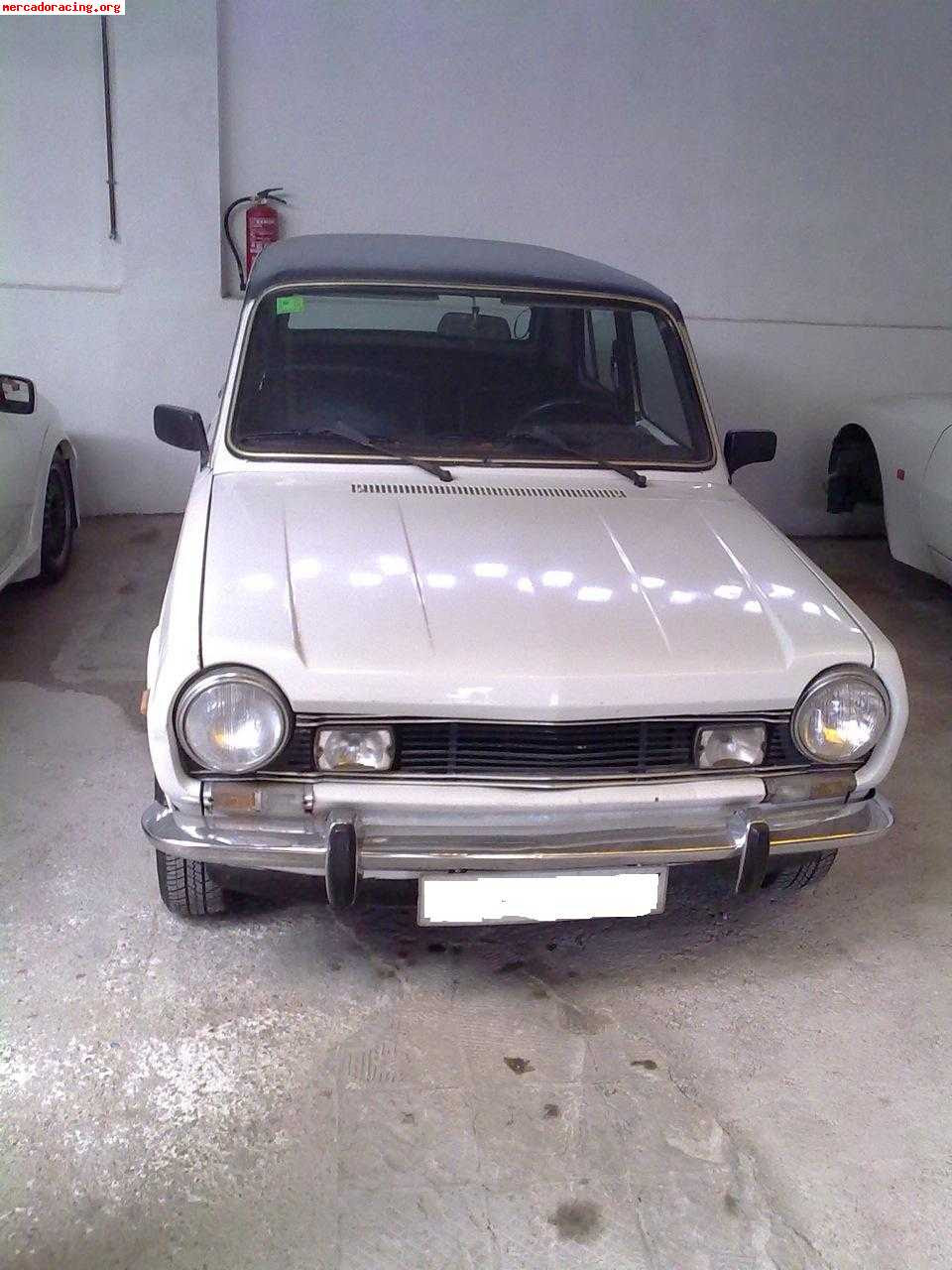 EN VENTA SIMCA 1200 TI , MOTOR