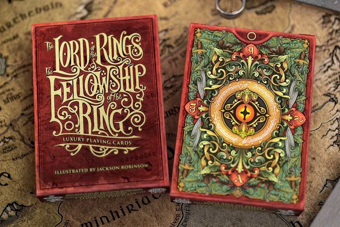 The Lord of the Rings Playing Cards Feature Original Illustration Based On The First Book