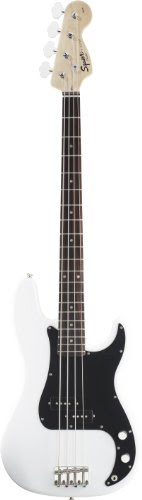 Fender Squier® Affinity Precision Bass®, Olympic White, Rosewood Fretboard