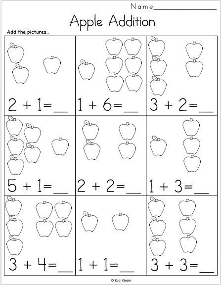  free math worksheets for kindergarten google search kindergarten